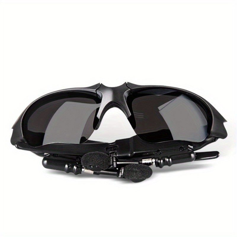 Smart Glasses Bluetooth Wireless Headphones - Open Ear Audio Hands-Free Calls Music Navigation Noise Cancelling Mic Driving Outdoor Men Women