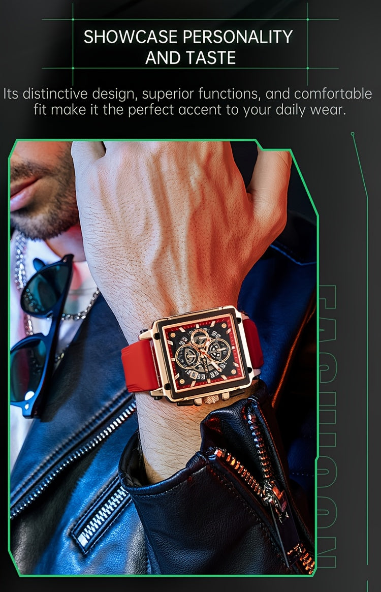 SKMEI Watch Men Quartz Chronograph Date Display Luminous Hands 3ATM Waterproof Casual Formal Dress Wristwatch for Men Multi-Color