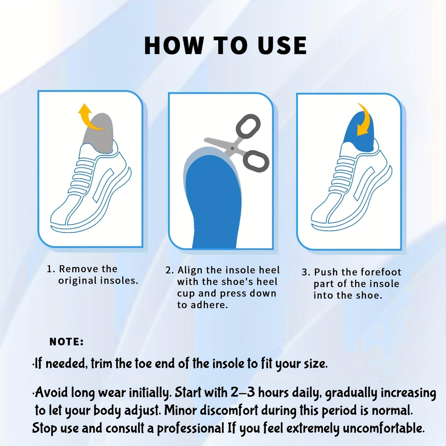 Arch Support Insoles - PU Gel Cushion – view 9