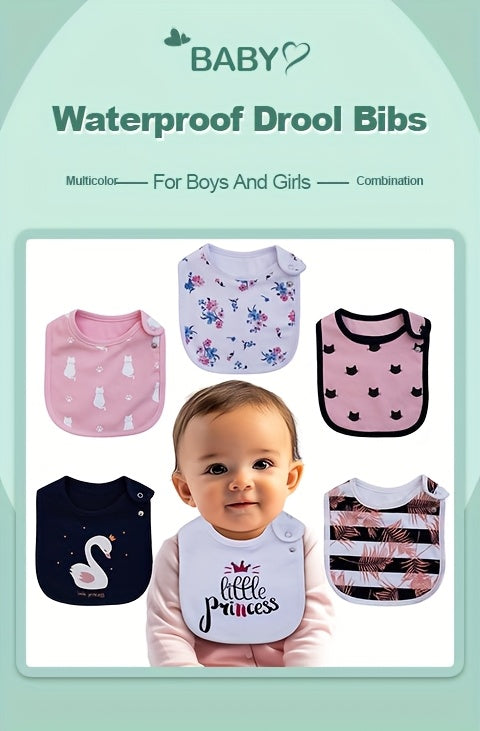 Baby Bib - 12-pcs Adjustable 12pcs Bibs – view 7