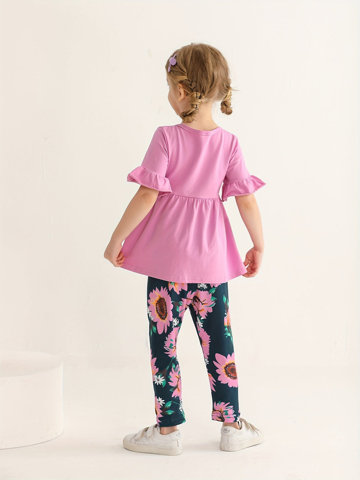 Baby Girl Floral Outfit Set – view 9