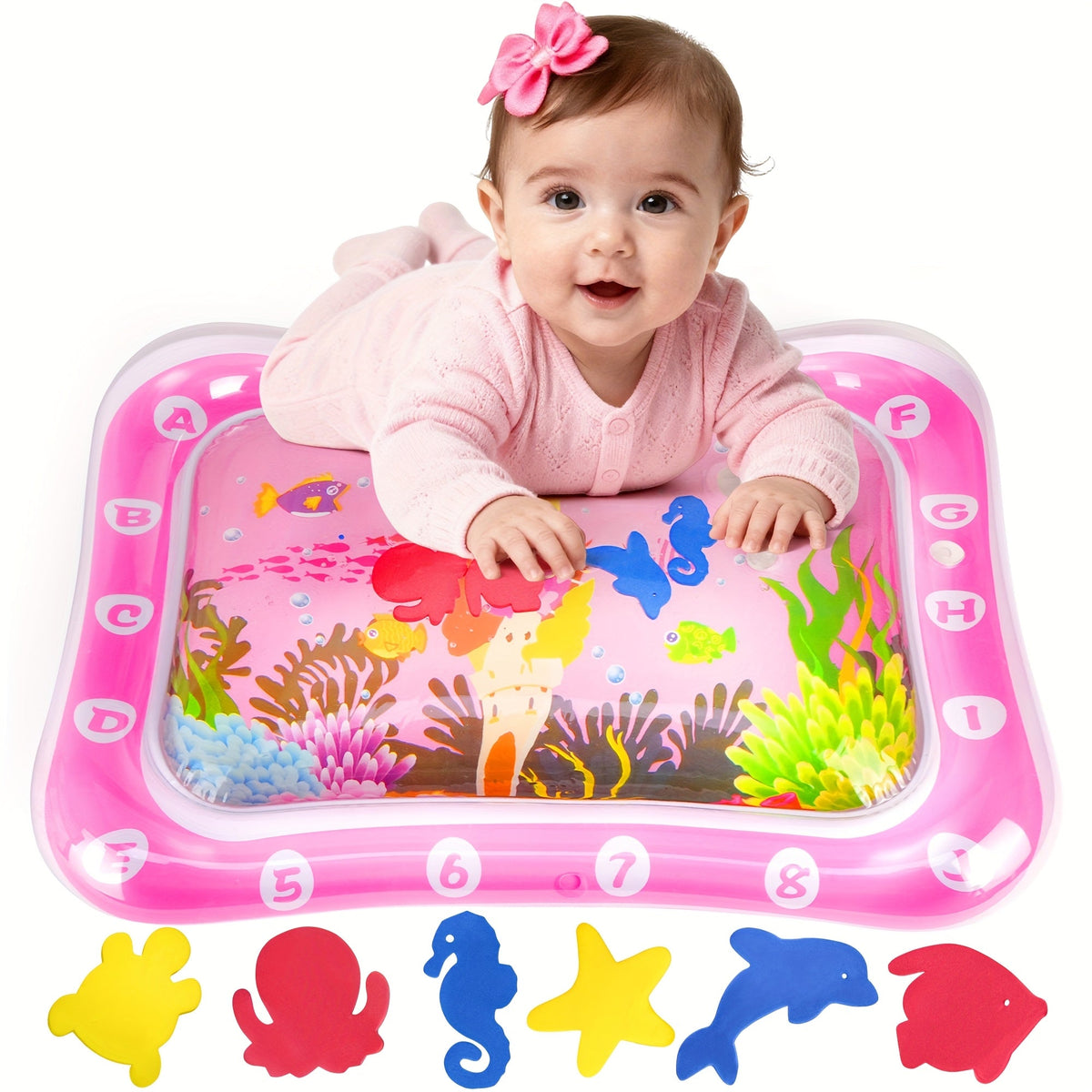 Baby Play Mat - Inflatable Dolphin Water Encourage – view 8