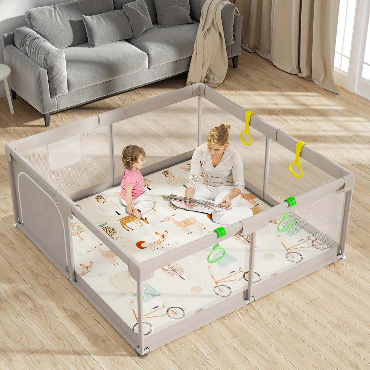 Baby Playpen - Breathable Soft Inch X50 – view 12