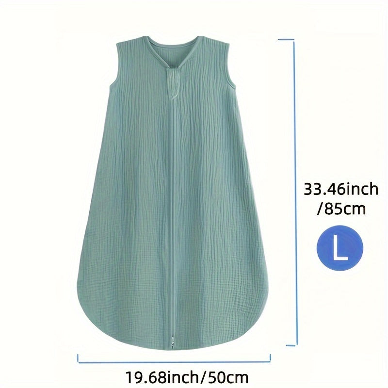 Baby Sleep Sack - Muslin 2-Way Zip Wearable Blanket – view 20