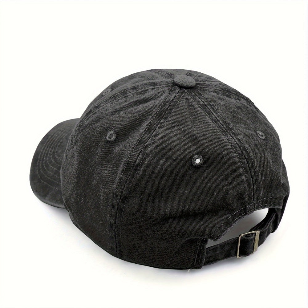 Baseball Cap - Men Humorous Squirrel Nest Design Funny Graphic Hat - Lightweight Washable - product detail view 5