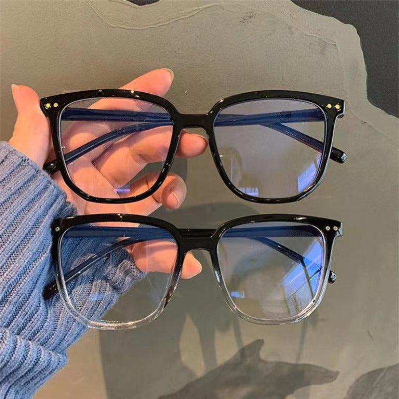 Blue Light Blocking Glasses 3 Pack Unisex Rectangular Frame Clear Black Campus Style Anti Blue Light Computer Screen Readers Men Women Daily Wear