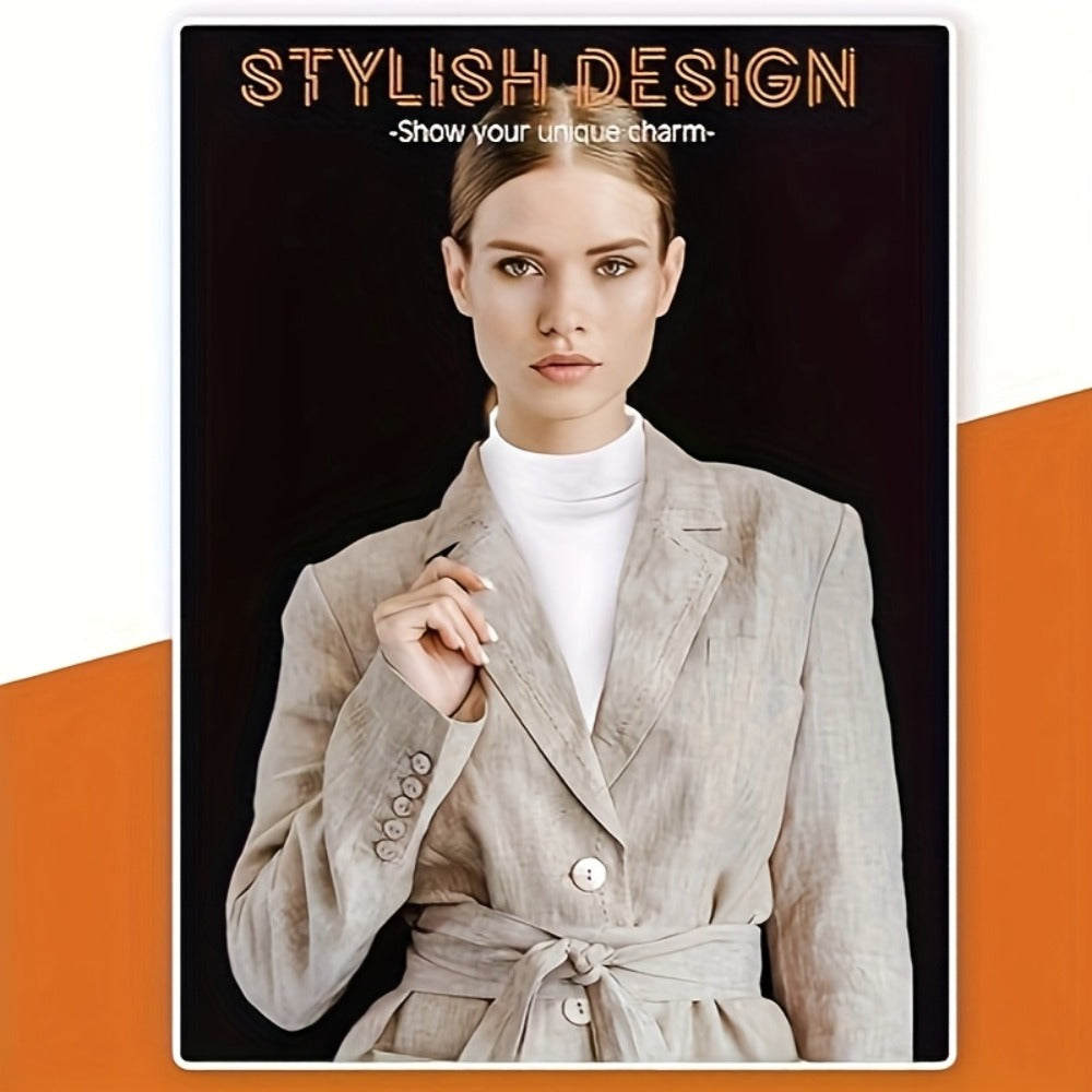 Fashion Accessories - Fake Turtleneck Dickey Collar 4 Pack Detachable Mock Blouse Half Top - product detail view 6