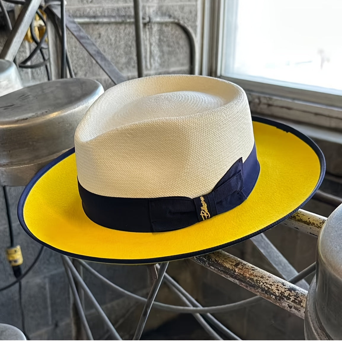 Fedora Hat - Felt Couple Matching Color Block Adjustable - Soft High Quality Felt for - product detail view 27
