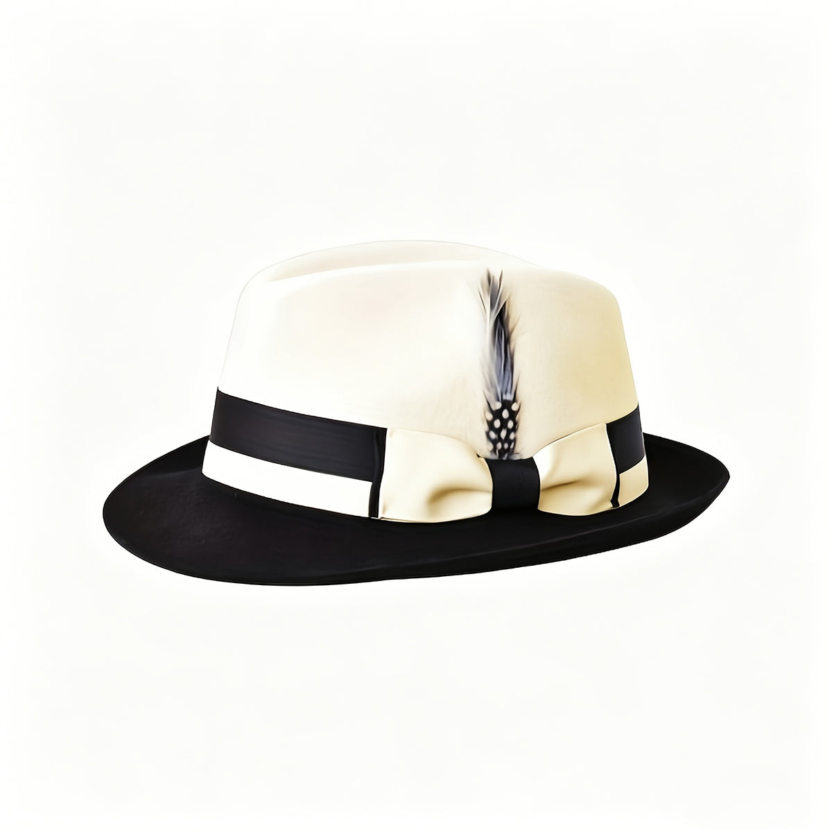Fedora Hat - Wool Felt for Women Men Pure Wool Jazz Cap Adjustable Style Dress for - product detail view 16