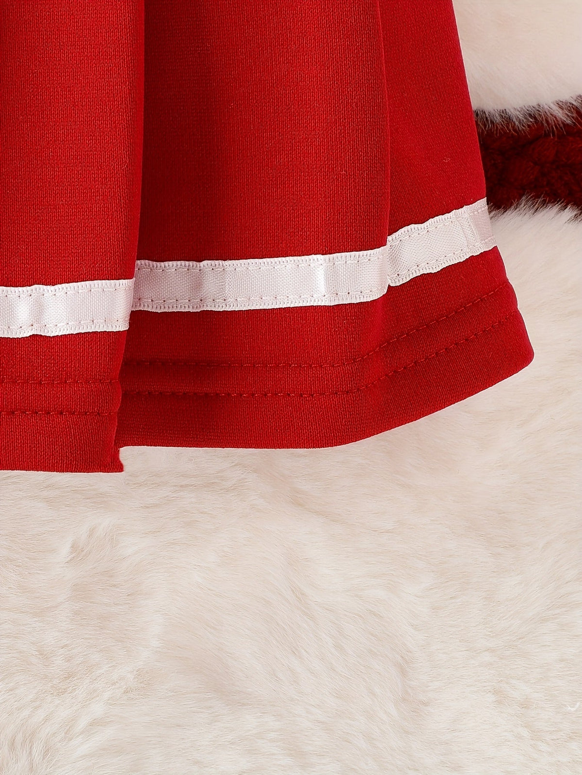 Girls' Casual Outfit Set – Red & White – view 15