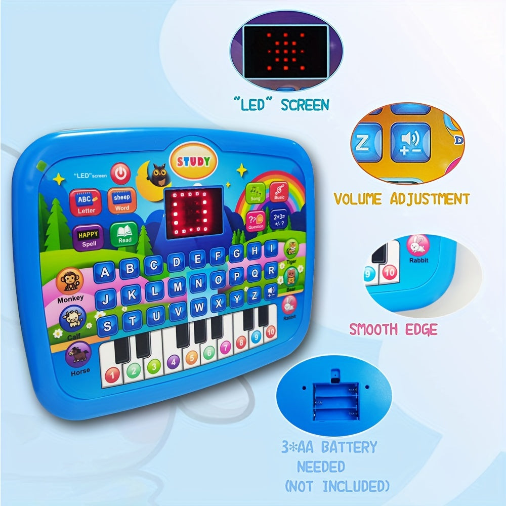 Kids Electronic Learning Tablet Toy - Letters, Numbers, Music and Piano Keys – view 9