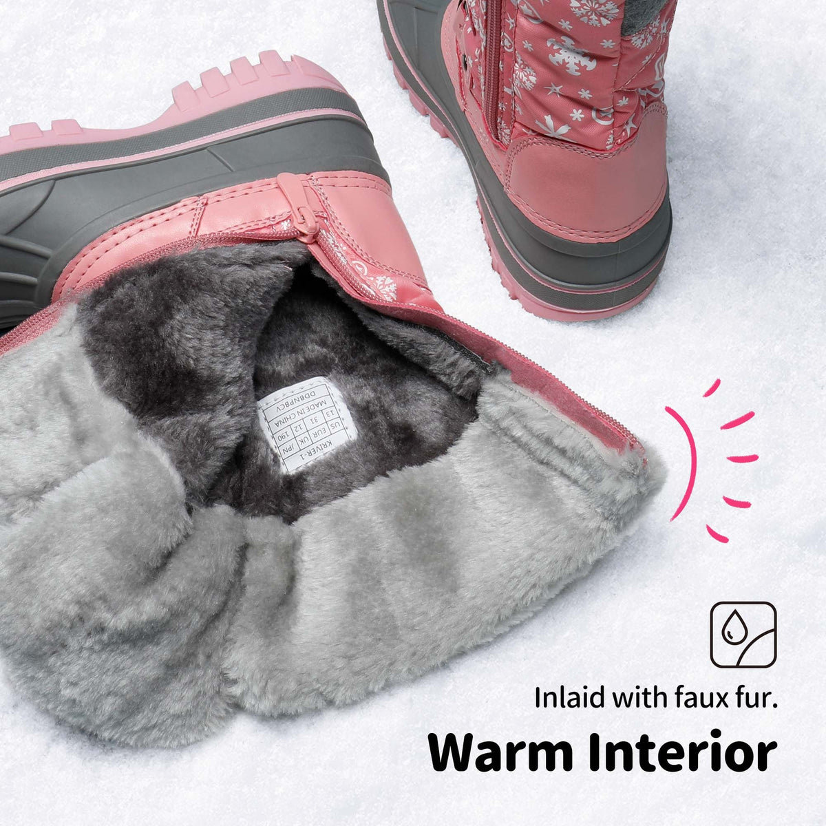 Kids' Insulated Snow Boots - Warm Winter Design – view 9