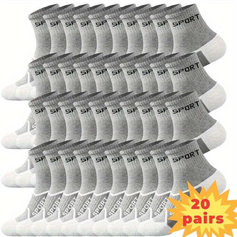 Men's Athletic Socks - 20-Pair Pack – view 2