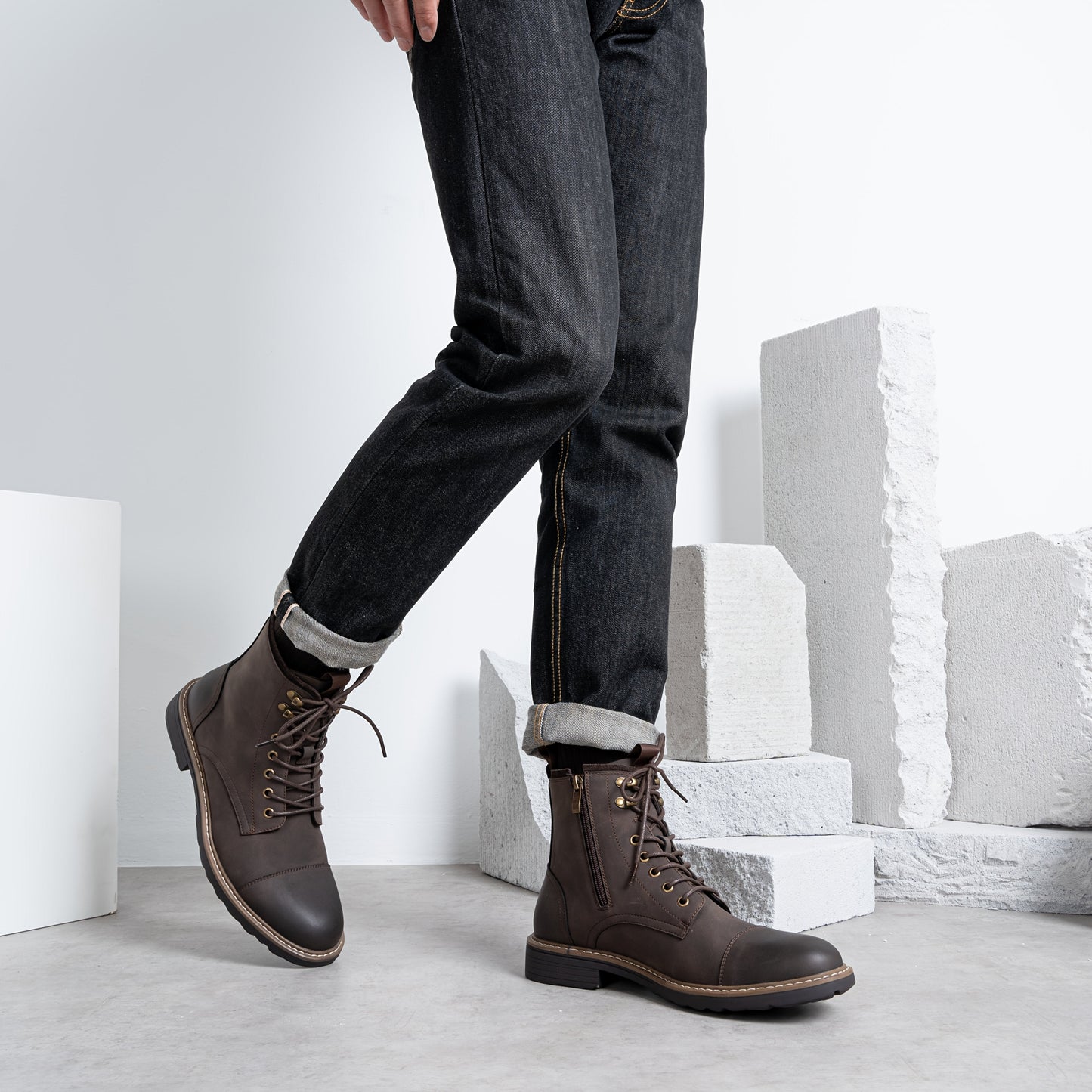 Men's Boots - Non-Slip Sole for Outdoor & – Sizes US 8–US 13 – view 8