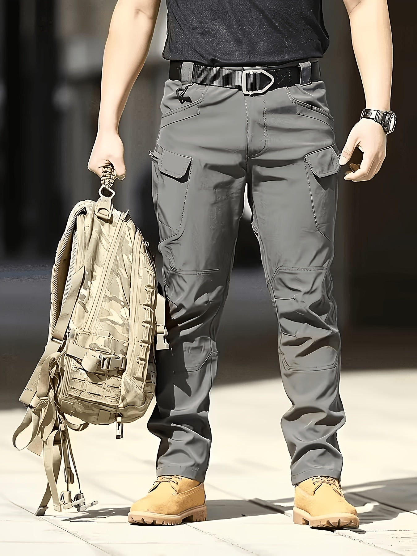 Men's Cargo Pants - Multi Pocket Workwear – Sizes M–XXXL detail view