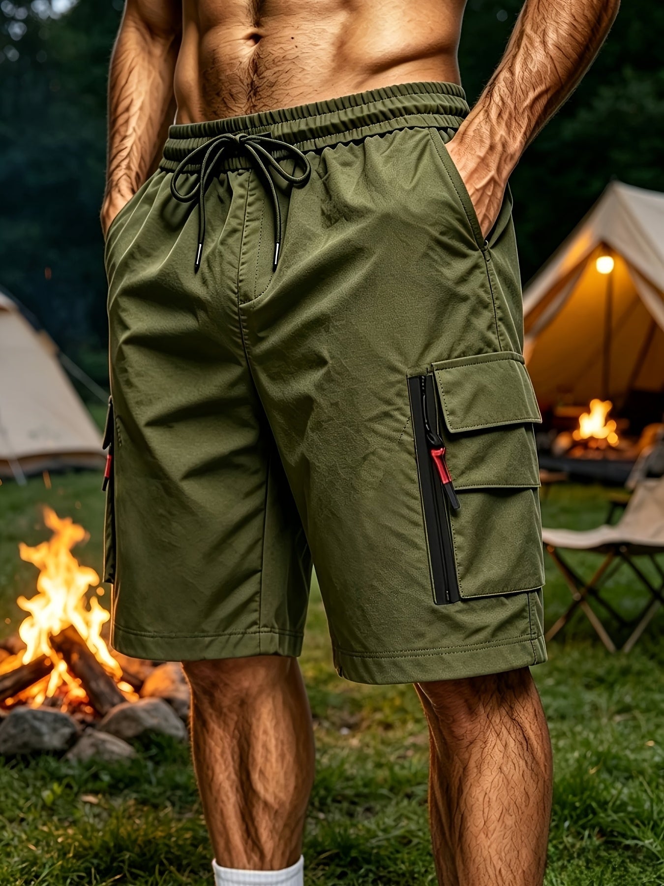 Men's Cargo Shorts - Quick Dry With Pockets Active – view 16