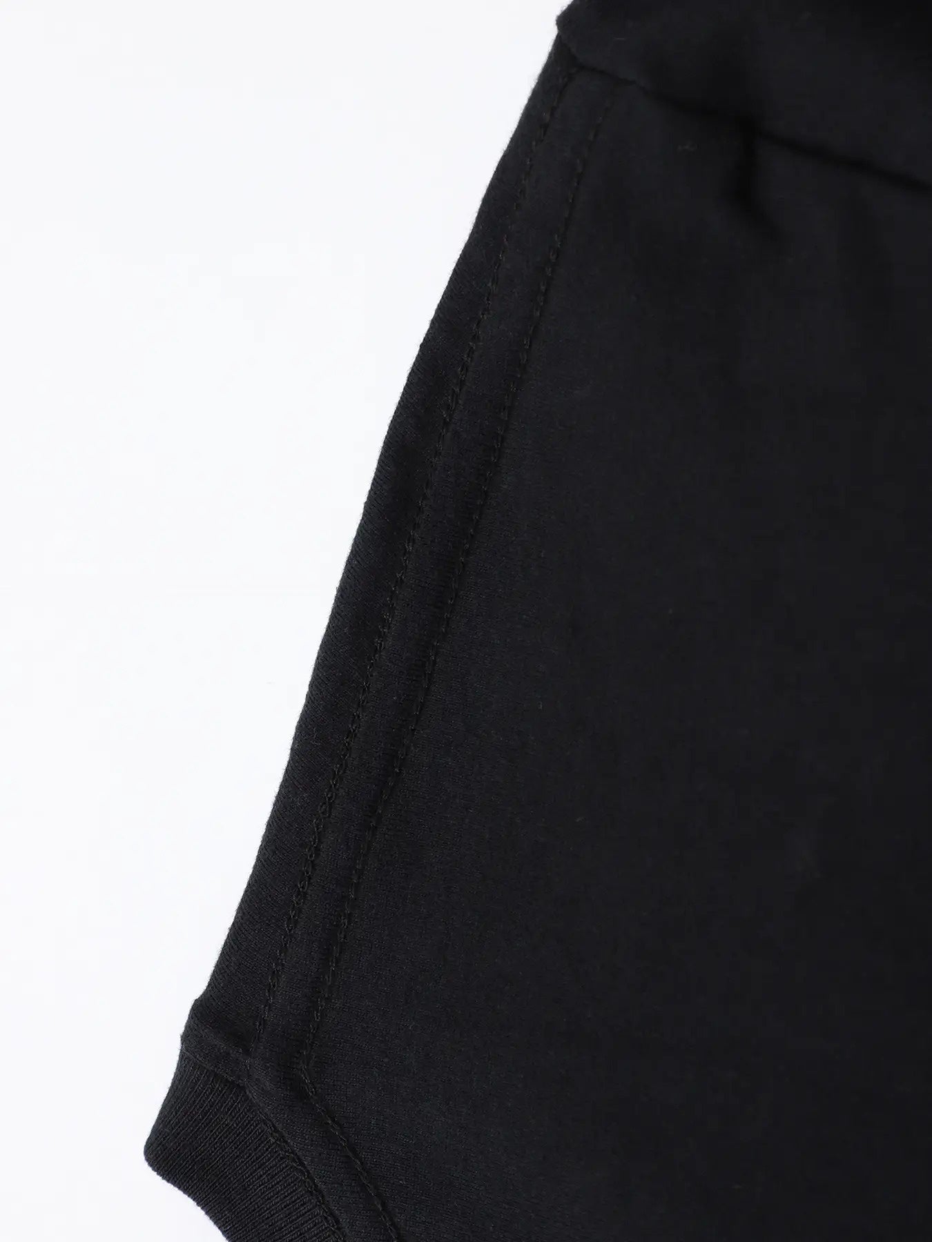 Men's Graphic T-Shirt - Round Neck Short Sleeve – Black Short-Sleeve – view 8