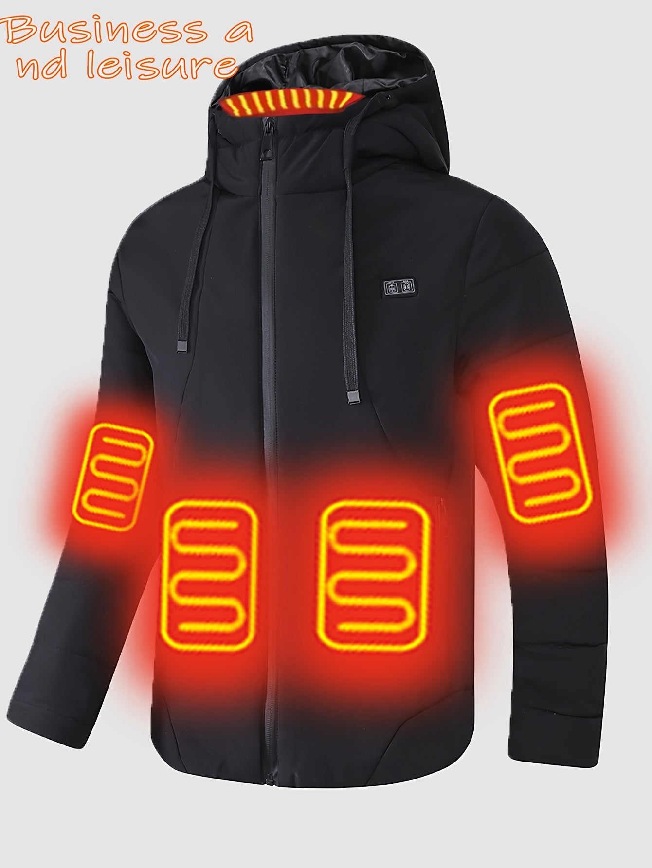 Men's Heated Button-Front Jacket – view 12