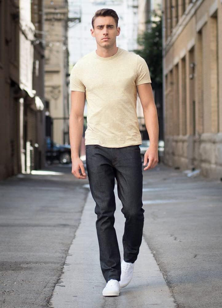 Men's Performance T-Shirt - Crew Neck Short Sleeve – Mixed Color Cotton – view 9