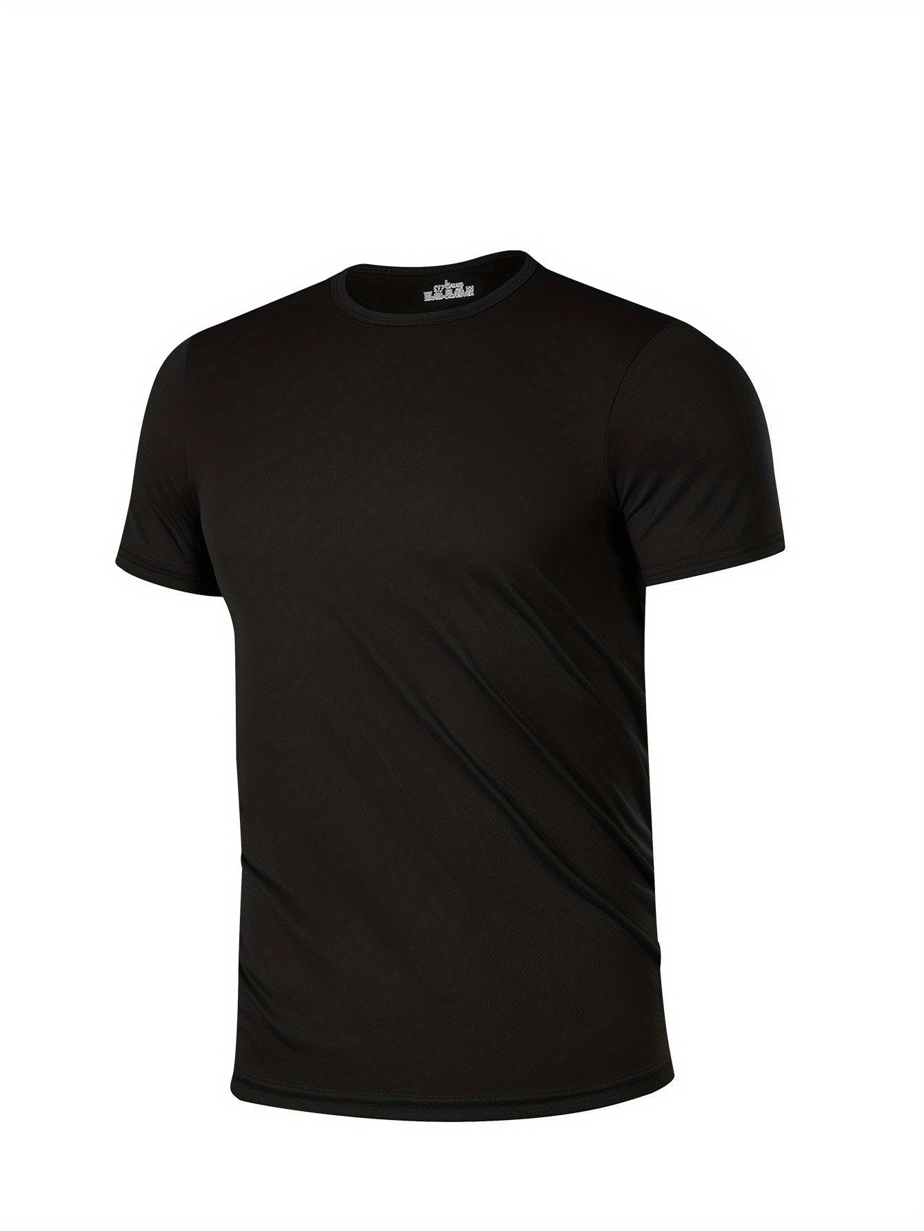 Men's Performance T-Shirt – Men's Wine Red Army Green Navy Blue - Khaki Black White Gray – view 10