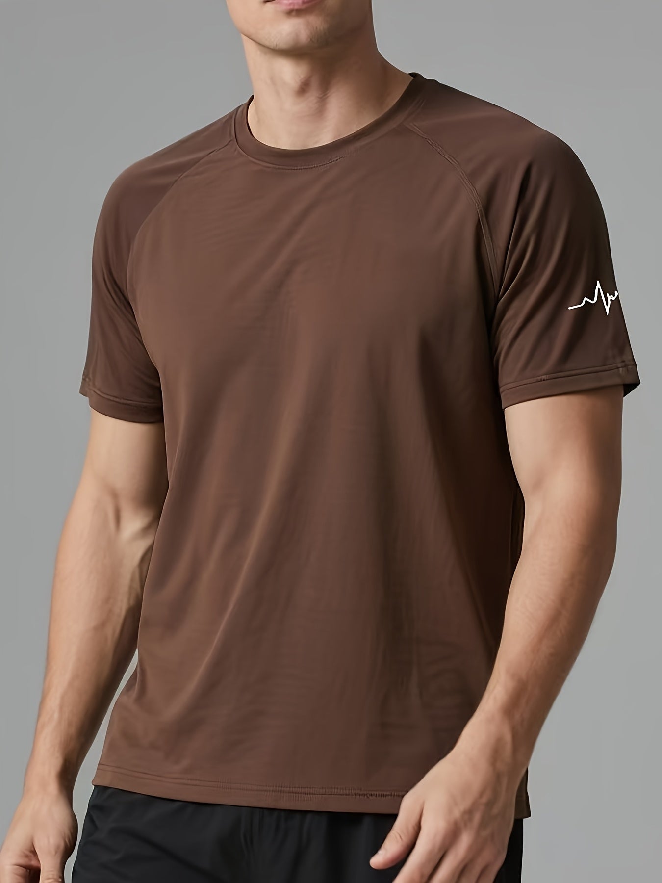 Men's Performance T-Shirt - Round Neck Short Sleeve – Mix Color-5-2 / Mix Color-5-5 – view 13