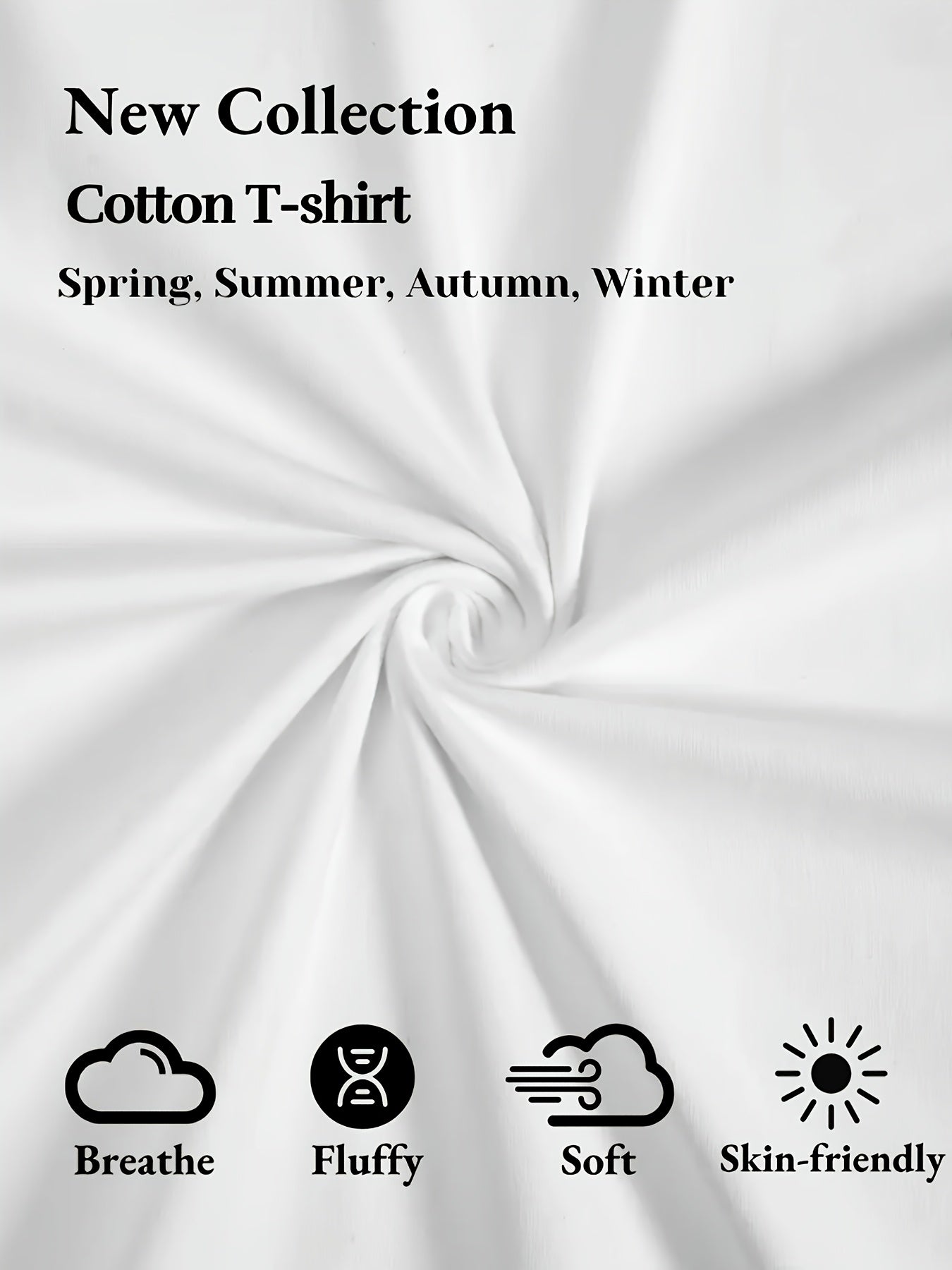 Men's Performance T-Shirt - Round Neck Short Sleeve – White – view 7