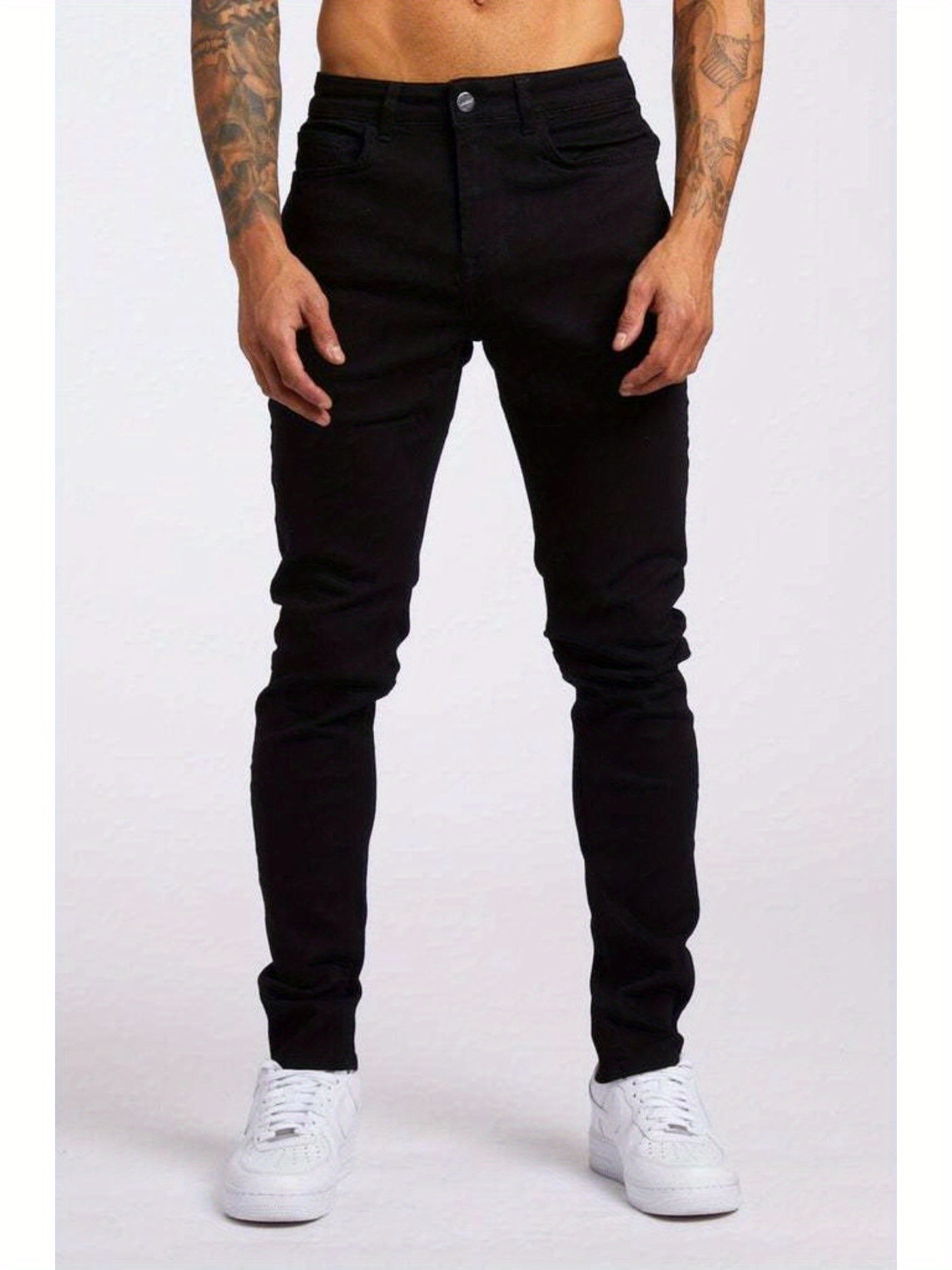 Men's Slim Fit Jeans - Classic Wash Clean Finish – Sizes S–XXXL – view 15