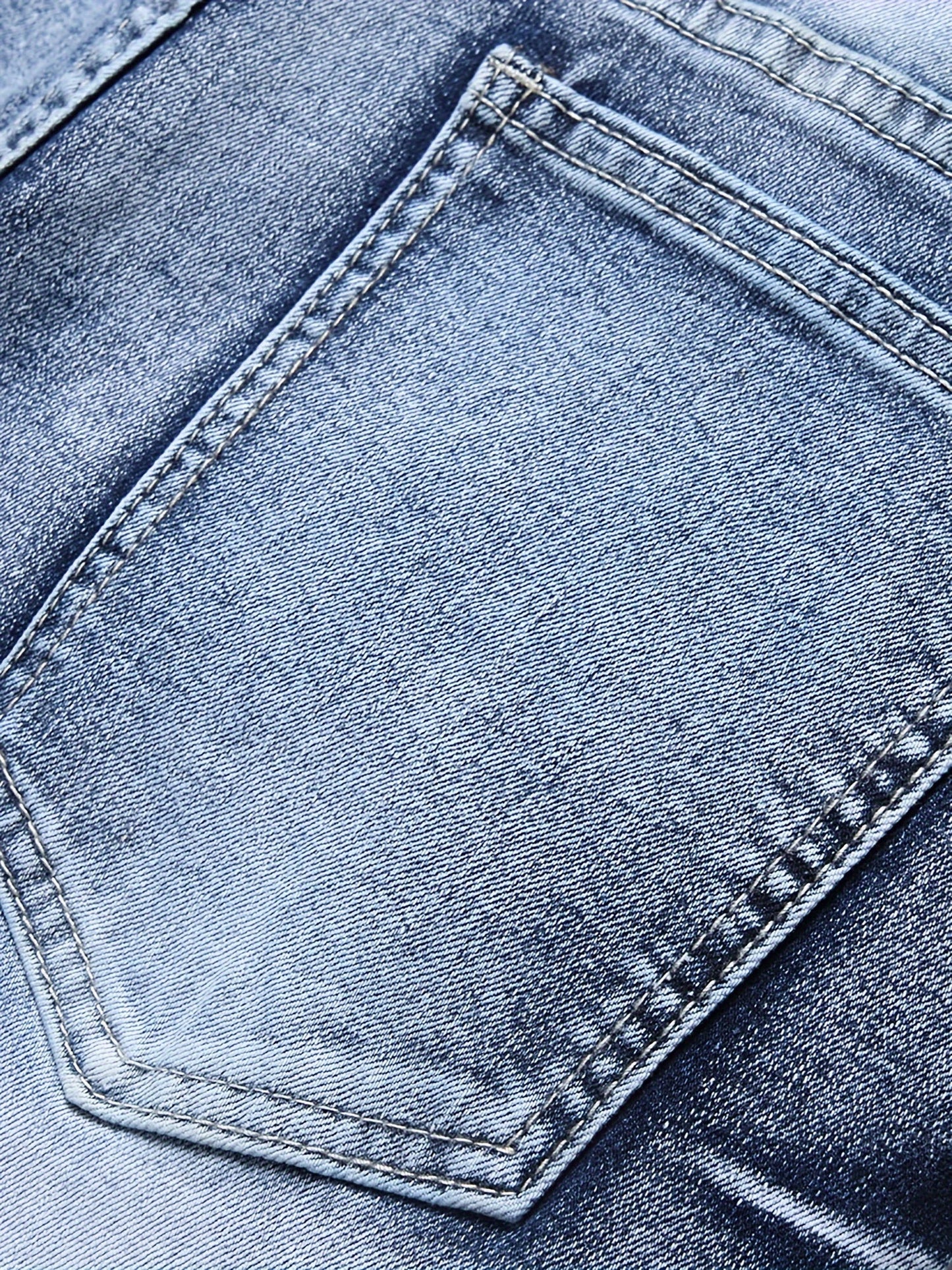 Men's Slim Fit Jeans - Classic Wash Clean Finish – Washed Blue – view 10