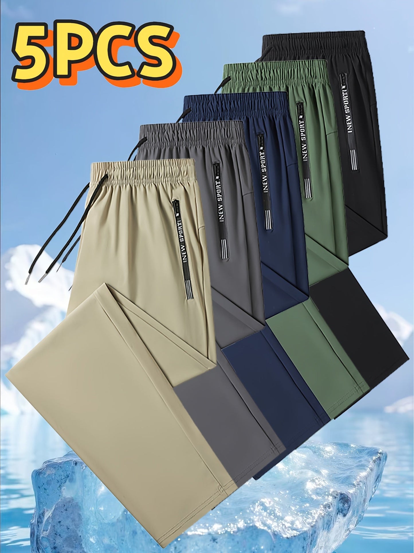 Men's Track Pants - Stretch With Pockets – Regular Fit – view 3