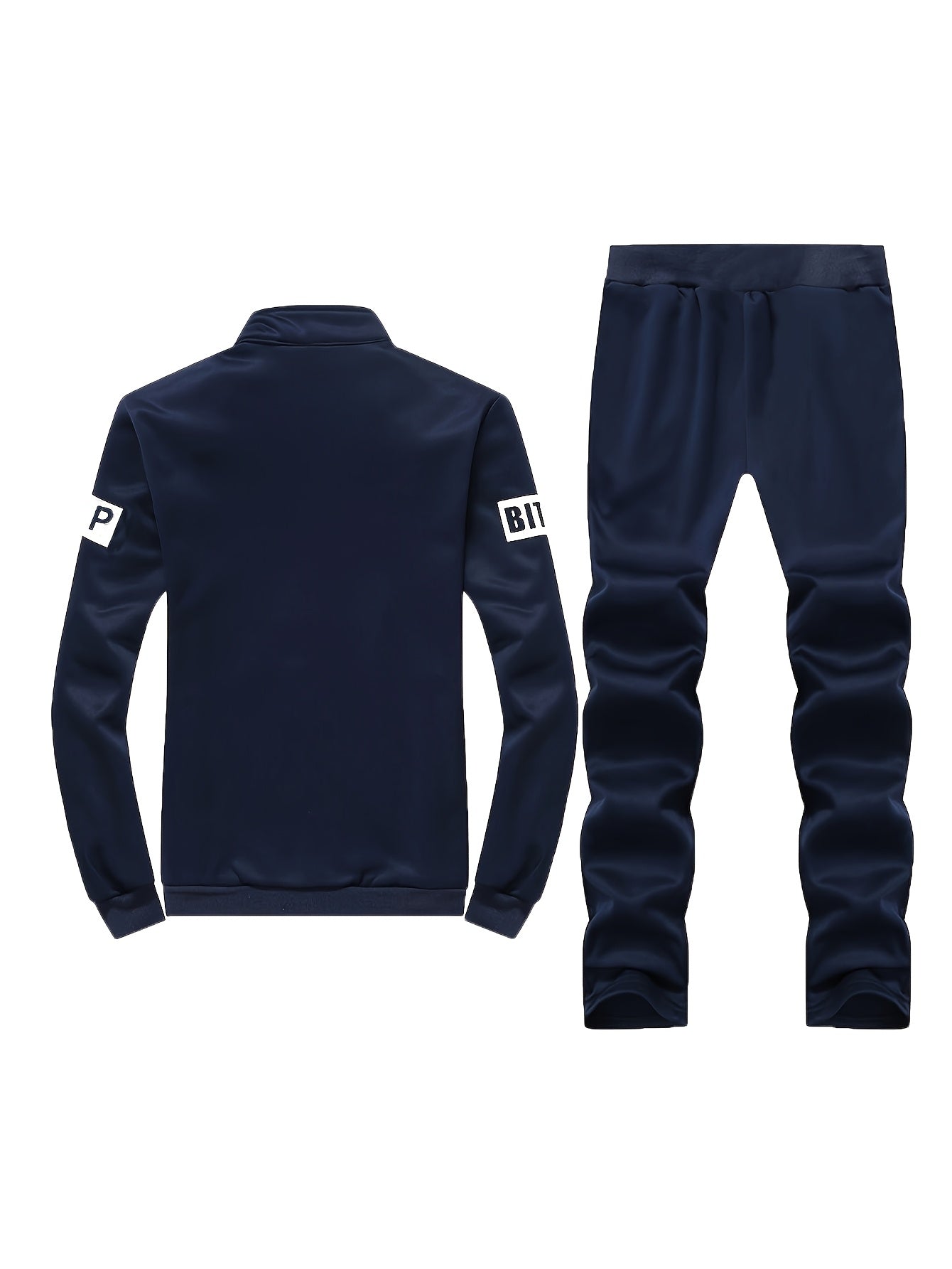Men's Tracksuit Jacket and Pants Set - Zip Detail Everyday Classic Edition – view 12