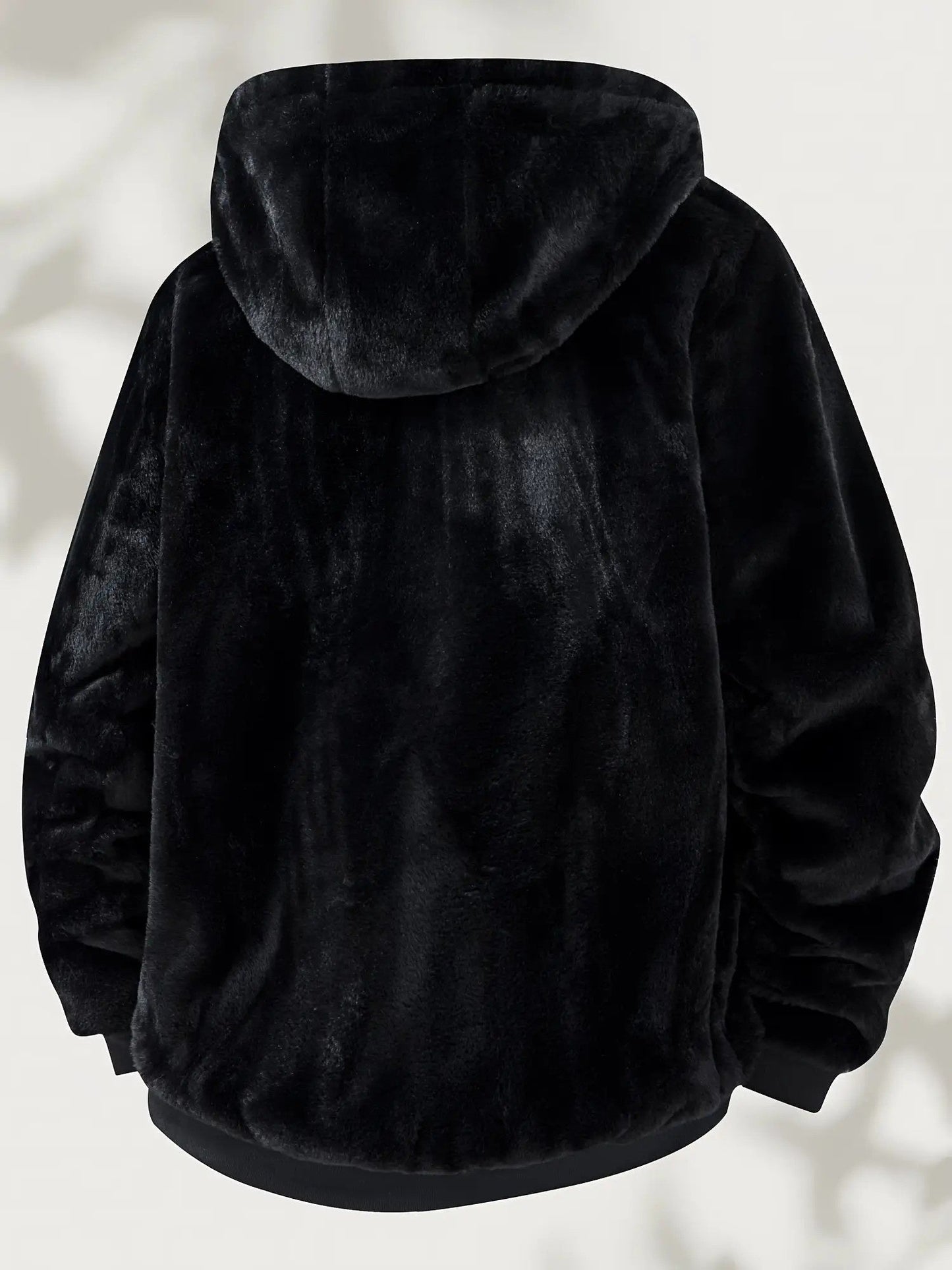 Men's Versatile Fleece Striped Coat detail view