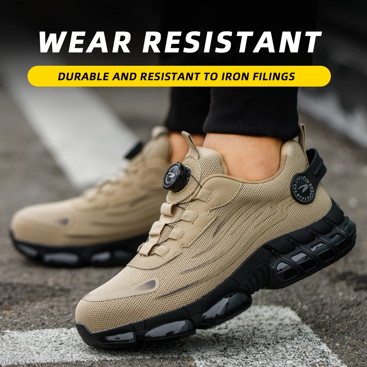 Men's Work & Safety Shoes - Puncture Resistant & Breathable Comfort – 10-Variant Selection – view 7