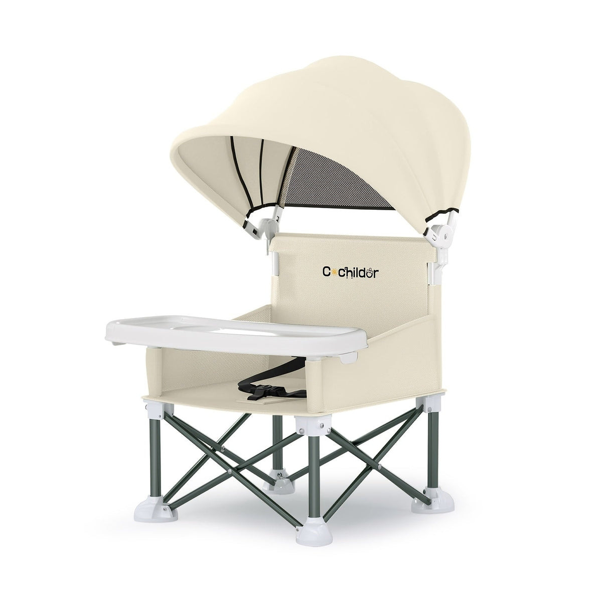 Portable Baby Booster Seat - Detachable Feeding Tray – view 11