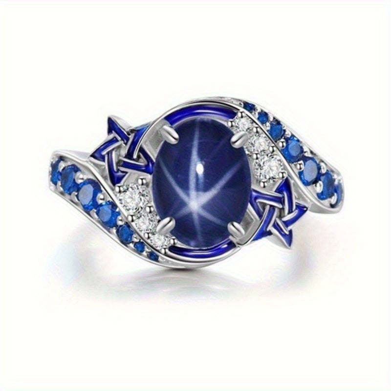 Rings for Women - 925 Sterling Silver Ring for & Men Elegant Minimalist Light Luxury Band - product detail view 12