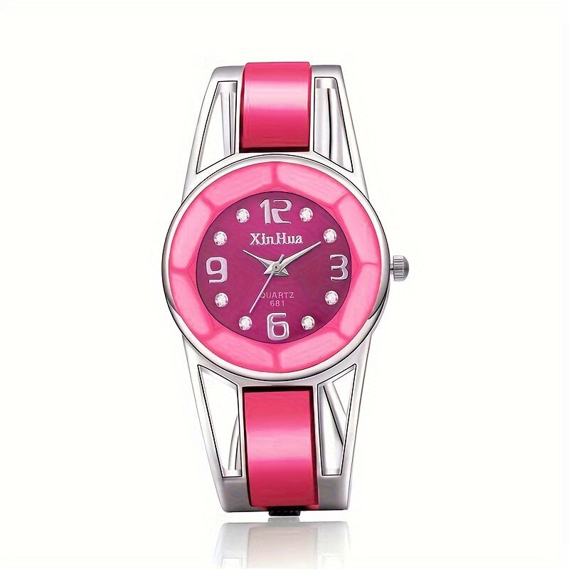 Women's Quartz Watch - 's Vintage Bracelet Elegant Alloy Case Band Analog Fashion Ladies - product detail view 17