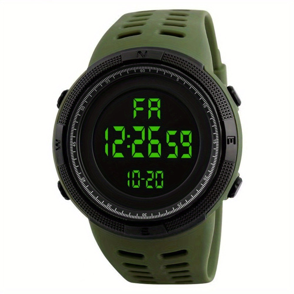 Men's Watch - 's Sport Chronograph Luminous Large Dial, Electronic Adventure Timepiece - product detail view 15