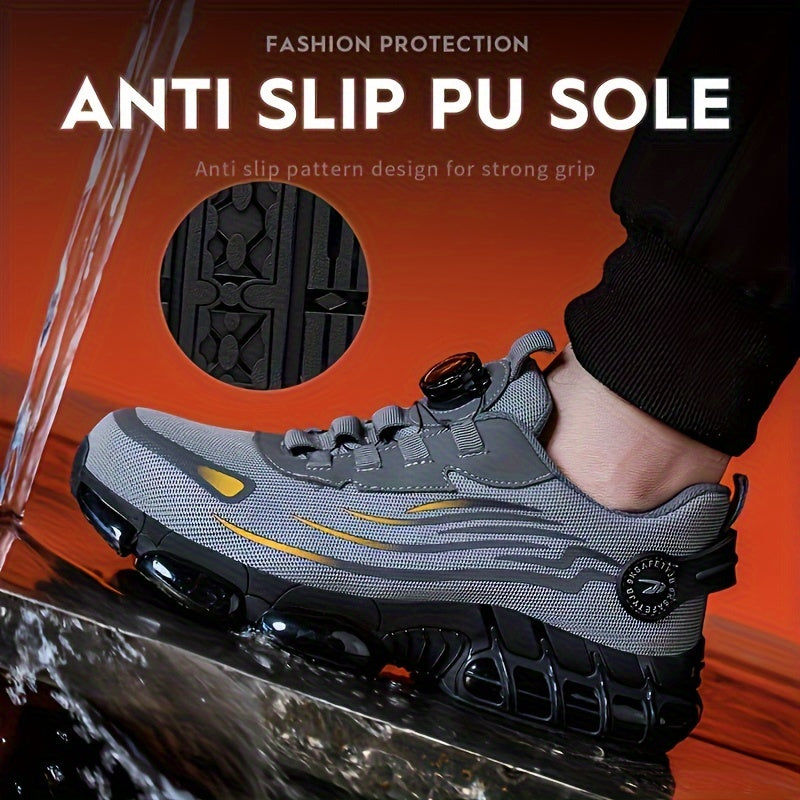 Unisex Work & Safety Shoes - Crush Resistant & Slip-On ā view 6