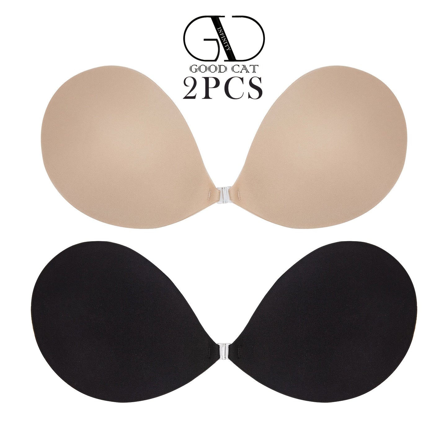 Women’s 2-Pack Adhesive Bra - Breathable Daily Comfort – view 4