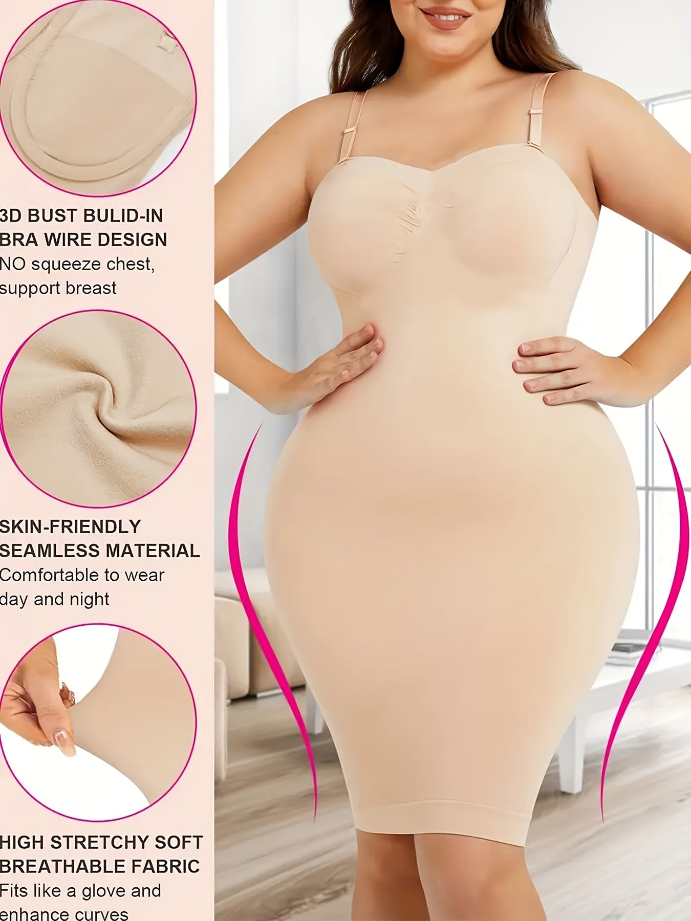 Women’s 2-Pack Shapewear Camisole - Tummy Control Support – view 12