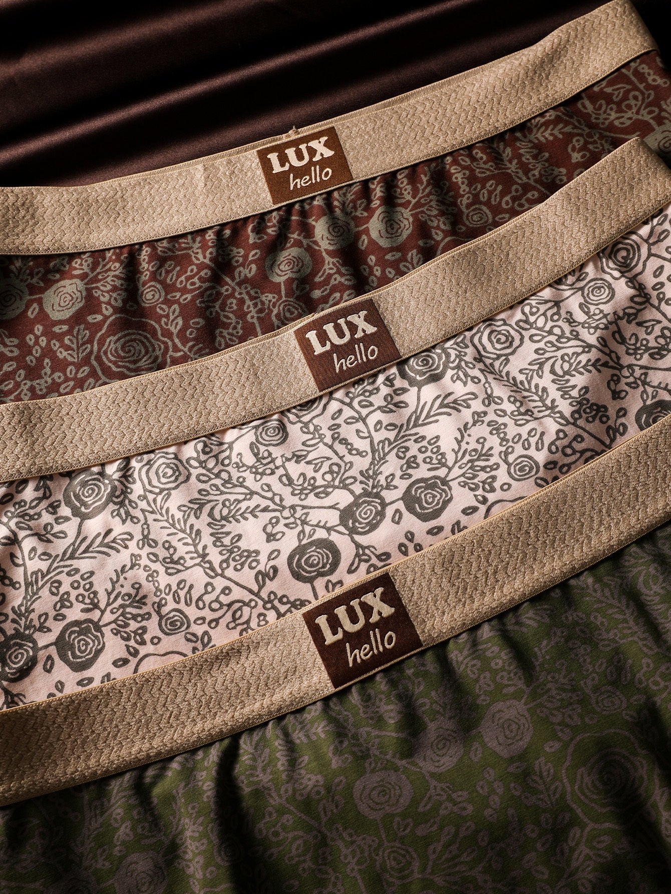 Women's 3-Pack Briefs - Floral Everyday Comfort – view 10