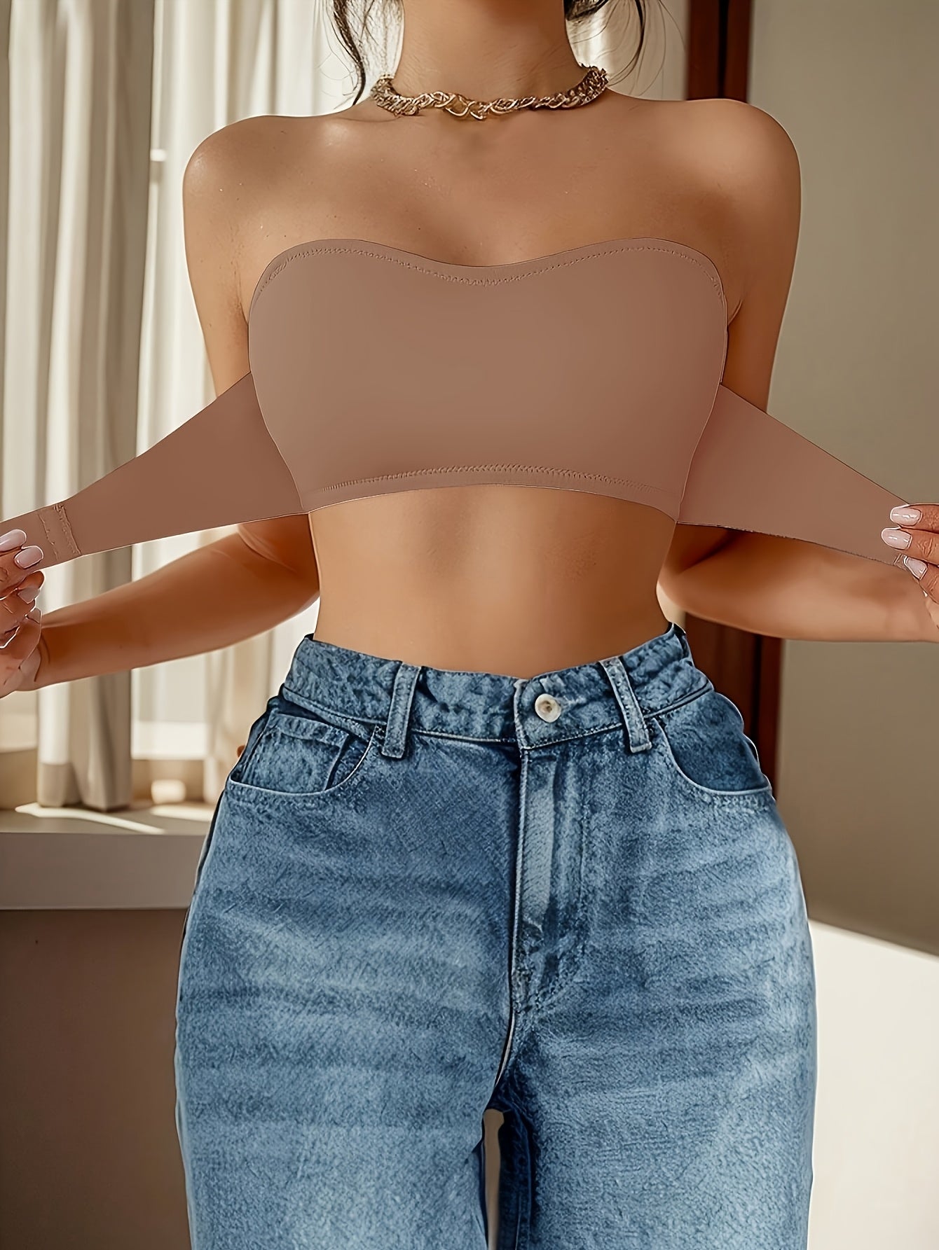 Women’s 3-Pack Wireless Bra - Soft Everyday Support – Sizes S–XL – view 10