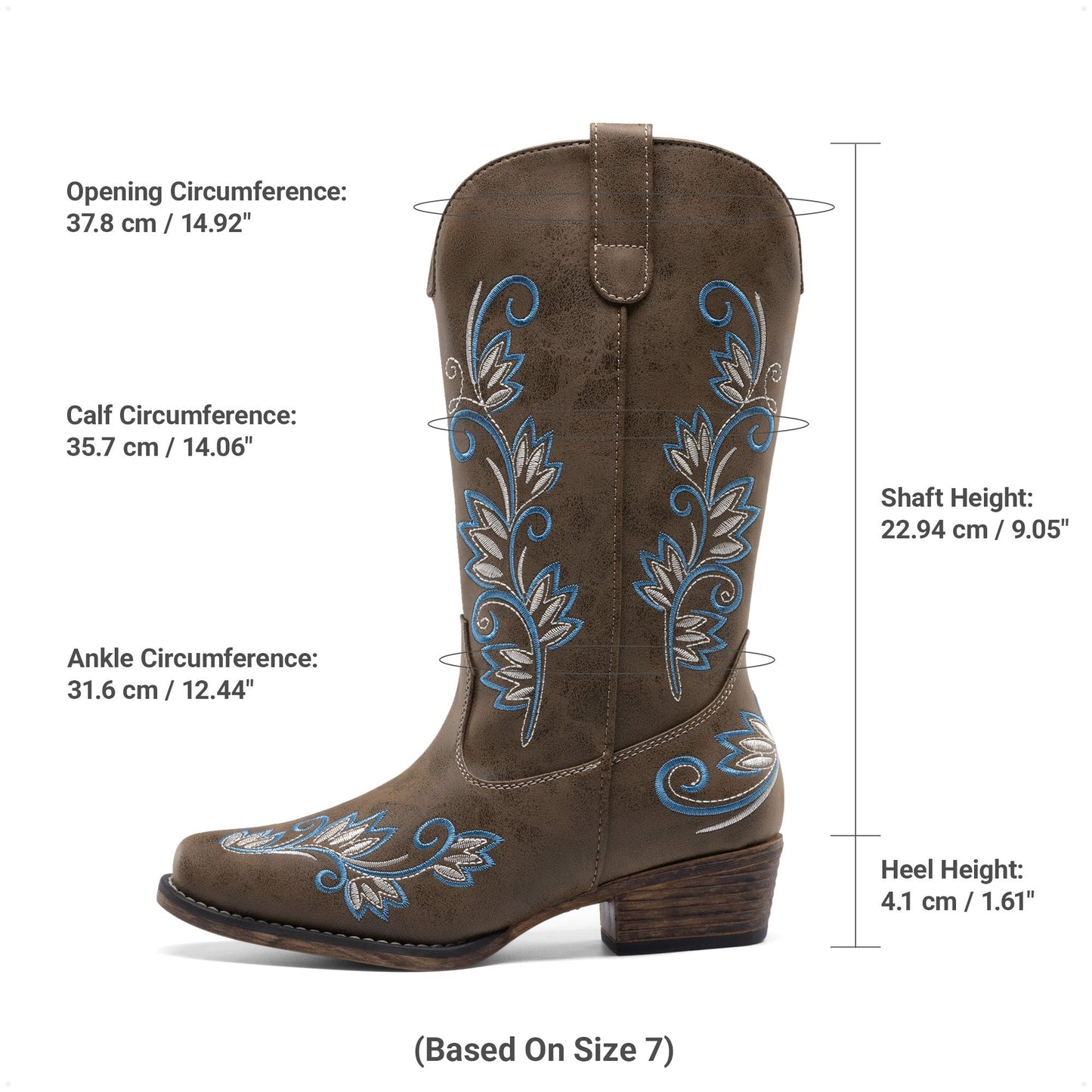 Women's Boots - Denim-Look – view 13