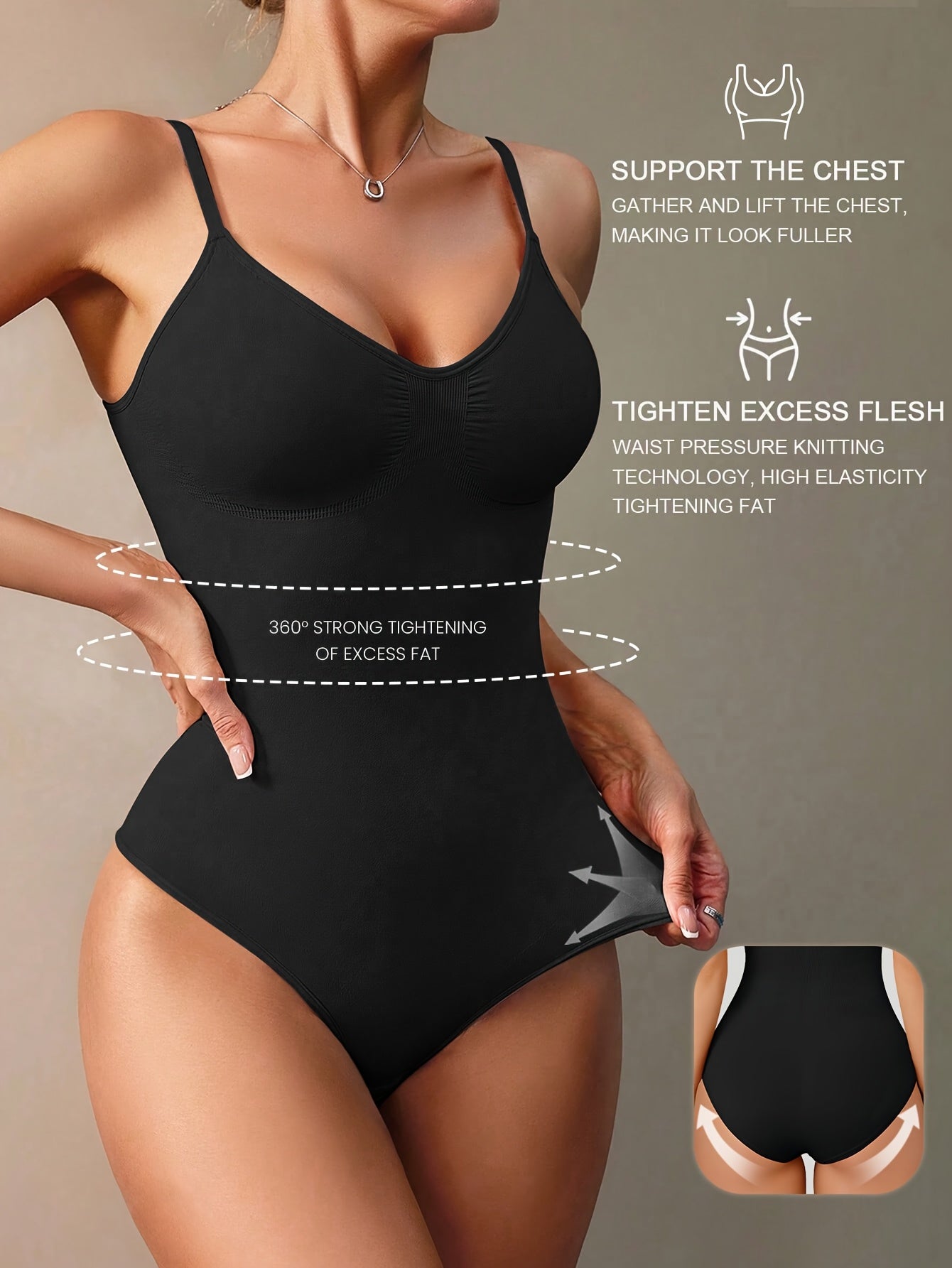 Women's Casual Jumpsuit - Easy One-Piece Silhouette – Sizes XS–L detail view