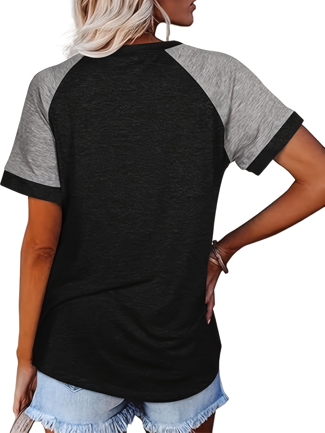 Women's Essential T-Shirt - 3-Pack Round Neck Short Sleeve – 7-Variant Selection detail view