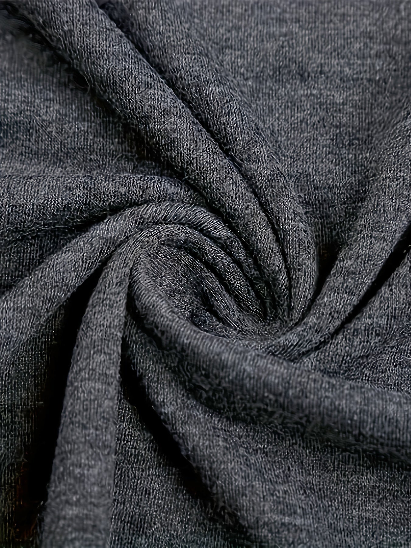 Women's Essential T-Shirt - V-Neck Short Sleeve – Dark Gray detail view
