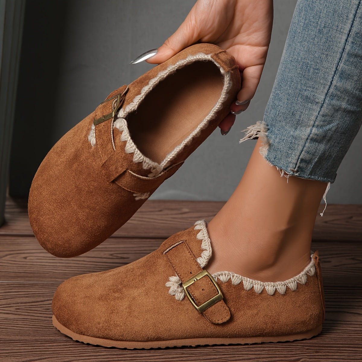 Women's Loafers & Flats – Wide Toe Box Breathable Mesh for Outdoor & – view 16