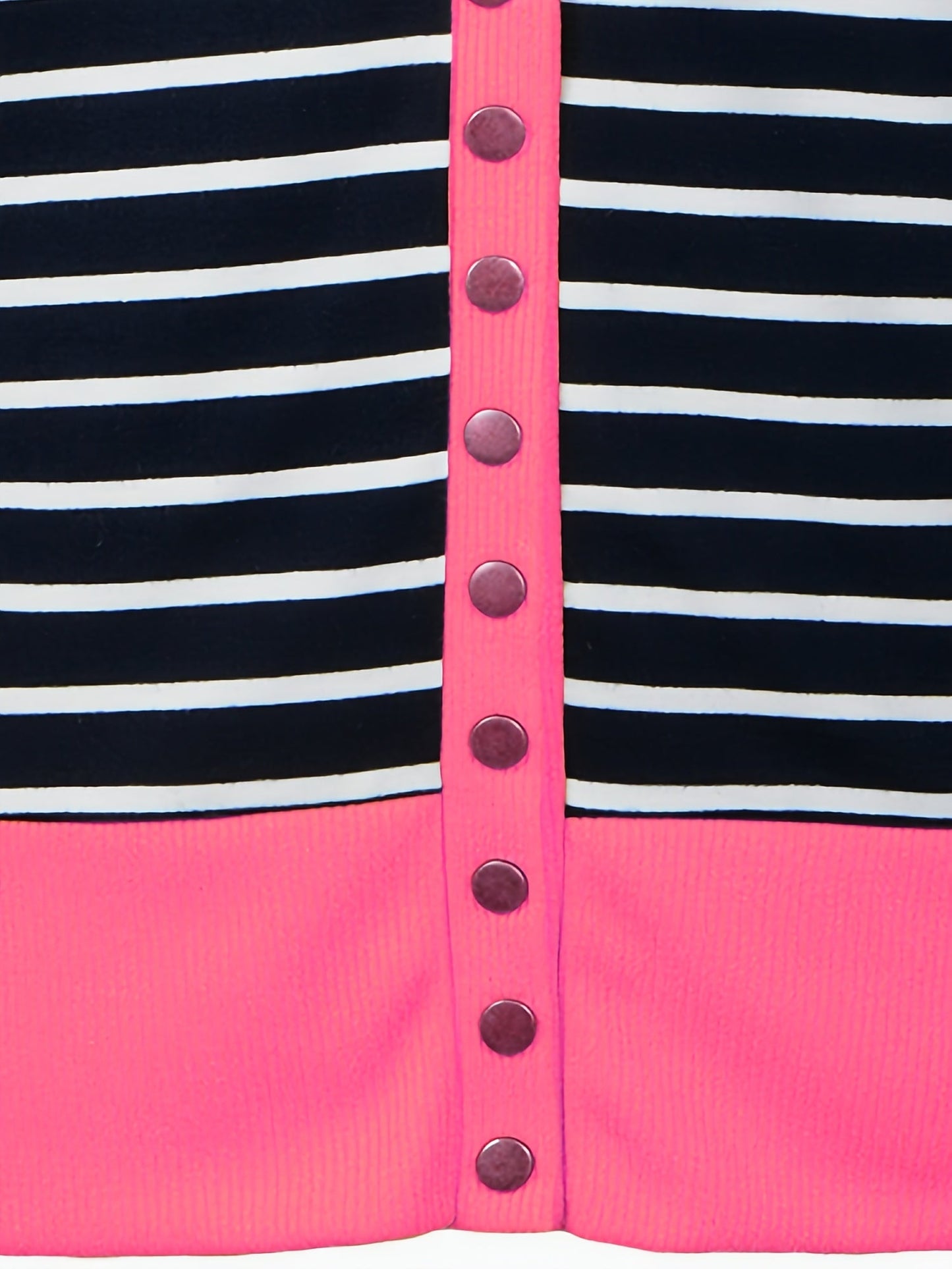 Women's Longline Button-Front Cardigan detail view