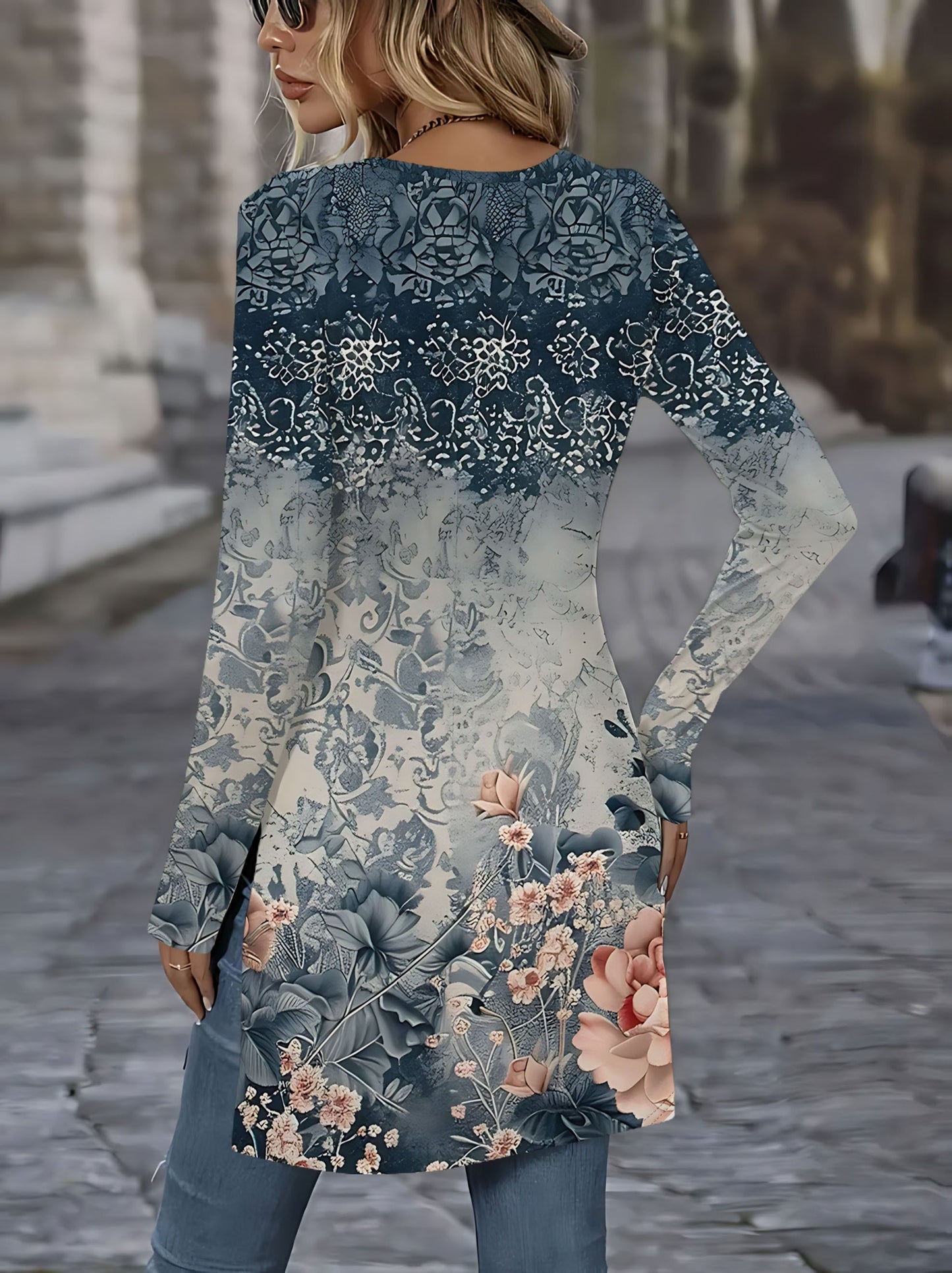 Women's Printed Dress detail view