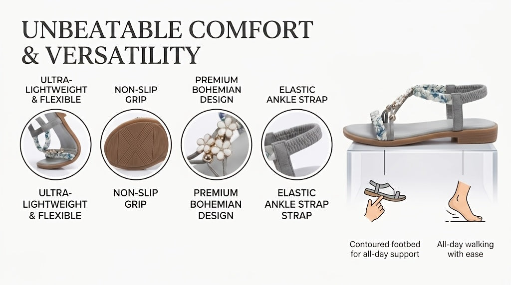 Women's Sandals – Comfort Fit for Outdoor & – view 9
