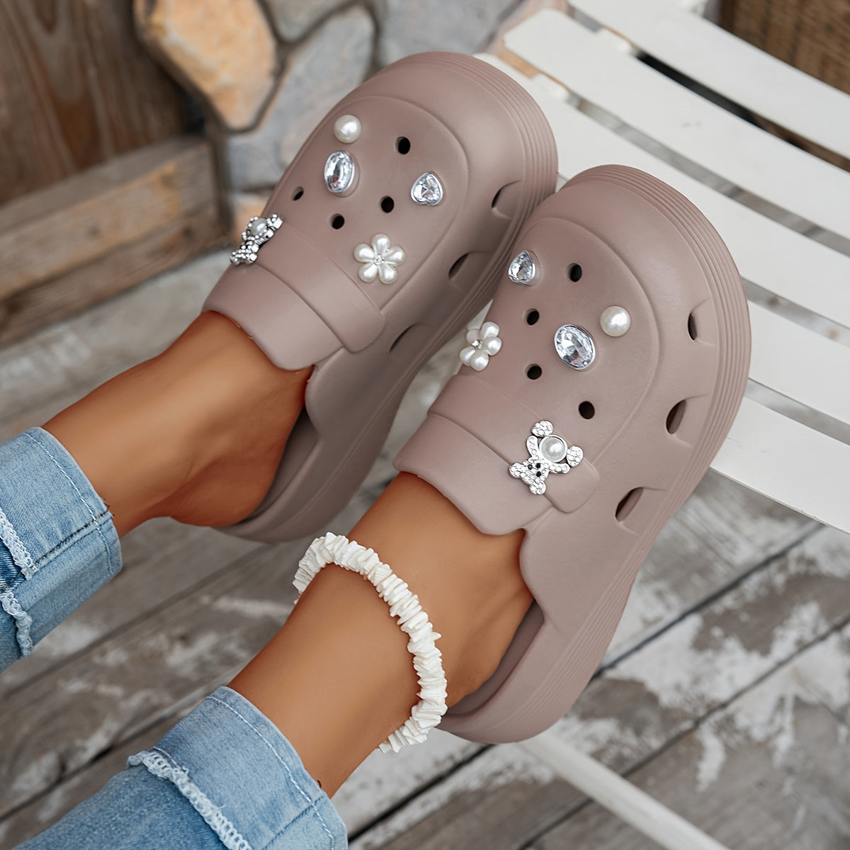 Women's Sneakers – Platform Sole for Beach & Water – view 8